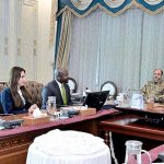 A delegation of Google calls on Prime Minister Muhammad Shehbaz Sharif