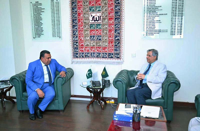 Law Minister Azam Nazeer Tarar Meets Bangladesh High Commissioner
