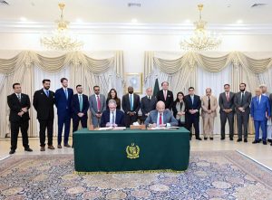 Prime Minister Muhammad Shehbaz Sharif witnesses the signing of an MoU between Government of Pakistan and Google, aimed at accelerating national digital transformation, expanding digital skills, and fostering AI-driven innovation across key sectors, besides boosting Pakistan’s IT exports and overall digital economy to $30 billion by 2030.