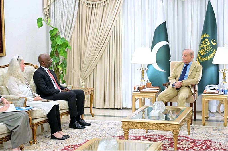 UN's resident coordinator Muhammad Yahya calls on Prime Minister Muhammad Shehbaz Sharif