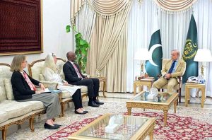 UN's resident coordinator Muhammad Yahya calls on Prime Minister Muhammad Shehbaz Sharif