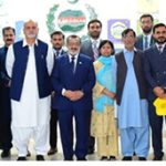 Managing Director Pakistan Bait-ul-Mal (PBM), Senator Capt. Shaheen Khalid Butt, in a group photograph with probationary officers of the 54th Common Training Programme (CTP) at PBM Headquarters