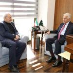 H.E. Dr. Reza Amiri Moghaddam, Ambassador of Islamic Republic of Iran called on Minister for Defence, Khawaja Muhammad Asif