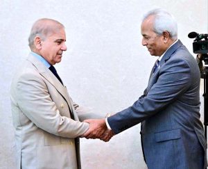 Governor Sindh Nihal Hashmi called on Prime Minister Muhammad Shehbaz Sharif.