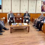 Honorable Chief Justice of Pakistan/ Chairman LJCP in a consultative meeting with representatives of Pakistan Bar Council, Supreme Court Bar and Advocates on Record on the Standardized National E-Filing Framework at the Supreme Court of Pakistan