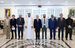 Chairman Rataj Group and Tamim Holdings, H.E. Sheikh Nayef bin Eid Al Thani calls on Prime Minister Muhammad Shehbaz Sharif.