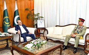 President Asif Ali Zardari meets General Syed Aamer Raza, NI (M), S.Bt, Commander National Strategic Command, who paid a courtesy call on him at Aiwan-e-Sadr
