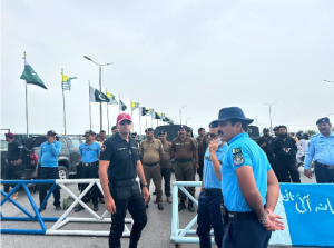 ICT Police review security at duty points during Chehlum