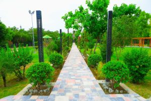Anjum Iqbal Mughal Park renovated, beautified in Khayaban-e-Sir Syed