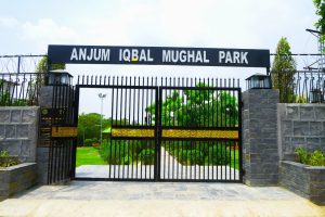 Anjum Iqbal Mughal Park renovated, beautified in Khayaban-e-Sir Syed