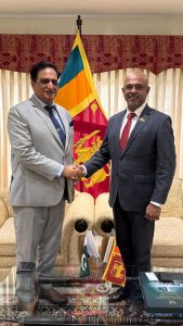 Organisers of “Silk Route Festival” meet high Commissioner of Sri Lanka