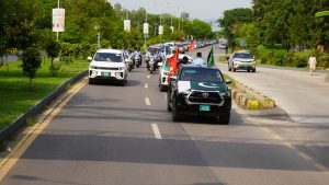 Three Flags, One Message: ICT Police march celebrates Pakistan-Türkiye-Saudi defence partnership