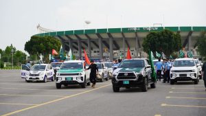 Three Flags, One Message: ICT Police march celebrates Pakistan-Türkiye-Saudi defence partnership