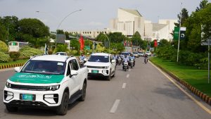 Three Flags, One Message: ICT Police march celebrates Pakistan-Türkiye-Saudi defence partnership