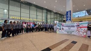 Iranian team arrives in Islamabad for joint Kabaddi training camp, friendly matches