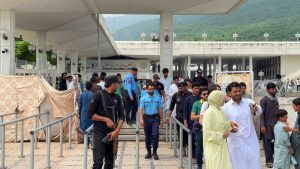 SSP Operations reviews security arrangements at Faisal Masjid, G-6 Imambargah