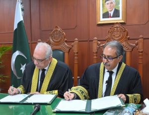 Justice Rizvi takes oath as Acting Chief Justice FCCP
