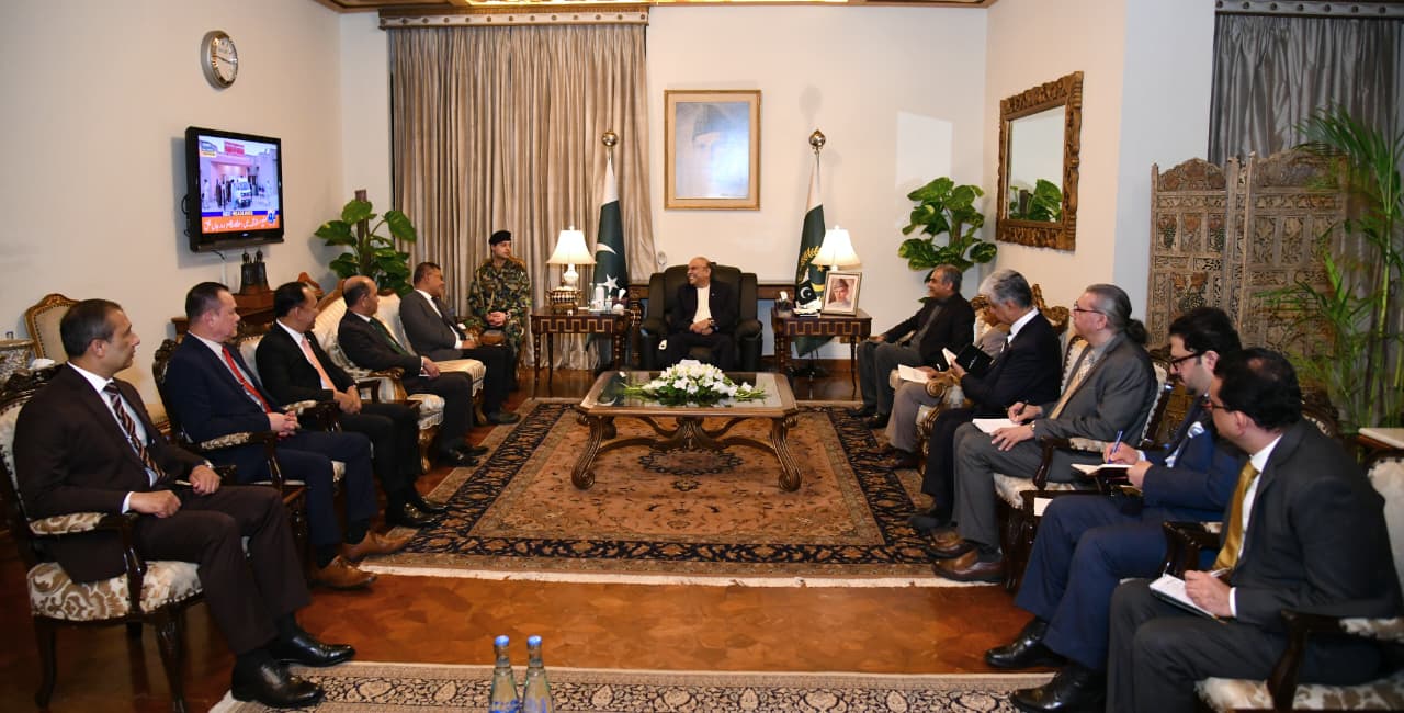 President calls for stronger Pakistan-Malaysia cooperation in law enforcement and security