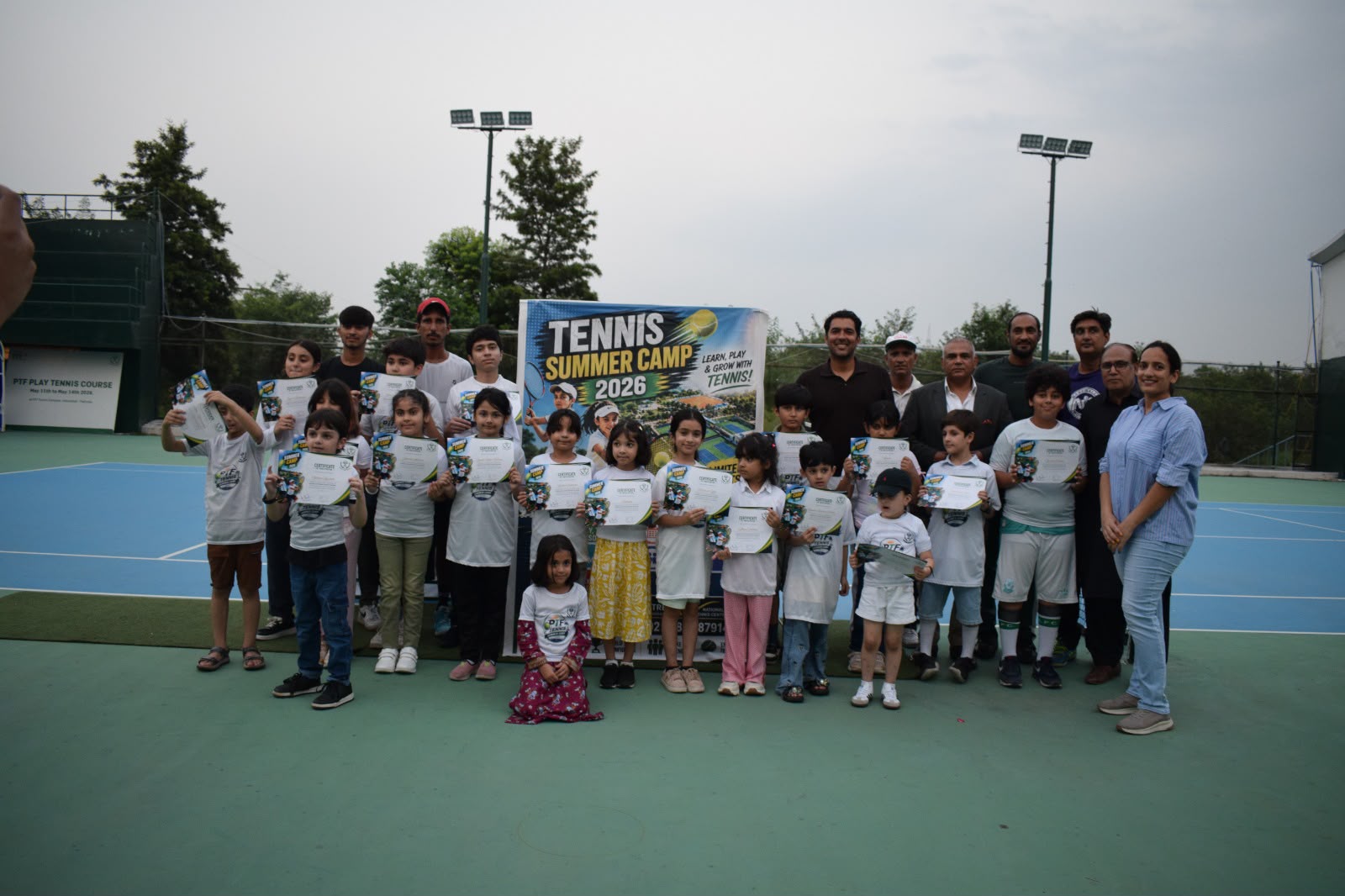 PTF summer camp concludes, over 30 young players benefit