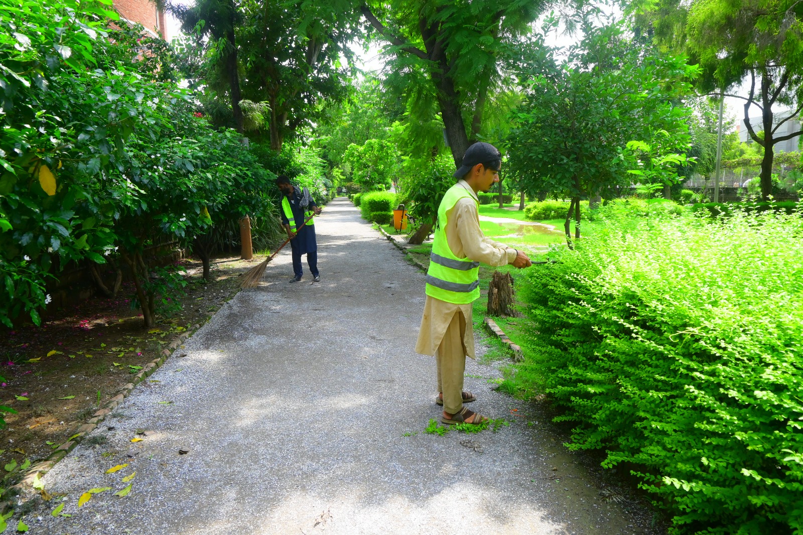 Parks authority continues beautification of Rawalpindi parks