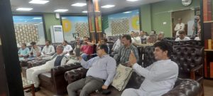 Prof Dr Arshad Iqbal Pashman’s poetry collection ‘Maat Aahang’ unveiled at PAL