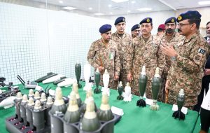 COAS visits POF, reviews production capabilities, export potential