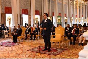 Gilani leads delegation for courtesy call on King Norodom Sihamoni
