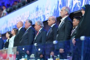 PM meets world leaders at opening ceremony of Nomad Games
