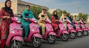 From passenger seat to handlebar: women take control of their journeys