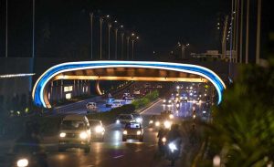 As dawn breaks over the horizon, warm golden light sweeps across Islamabad's freshly paved entry avenues. Pakistan's capital welcomes travelers with a redesigned urban landscape featuring landscaped green belts and colorful murals, public art and upgraded roads set against the Margalla Hills. The city’s major entry points and avenues are taking on a fresh appearance as the Capital Development Authority (CDA) carries out a range of beautification and improvement works aimed at making public spaces more attractive, functional and welcoming for residents and visitors alike. (Match the photo with APP feature slugged “First impressions matter: Islamabad’s transformed avenues blend heritage with modern design”) already been released