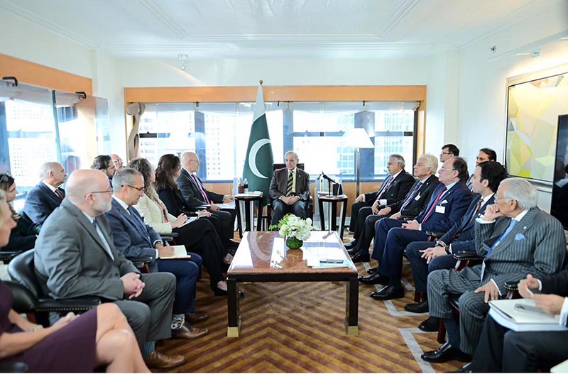 A delegation of Business Council for International Understanding (BCIU) and US-Pakistan Business Council called on Prime Minister Muhammad Shehbaz Sharif