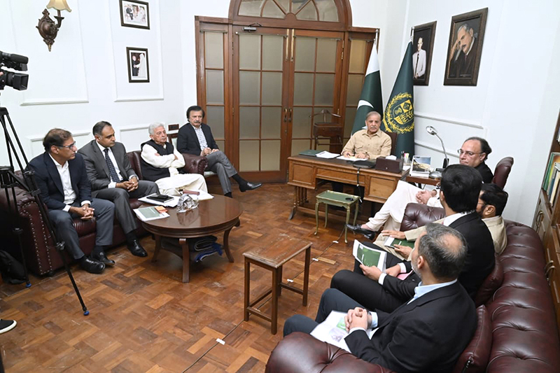 Prime Minister Muhammad Shehbaz Sharif chairs a meeting regarding Export Development Fund