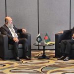 Federal Minister for Commerce Jam Kamal Khan meets Bangladesh's Minister of Commerce, Industry, Textile and Jute, Mr. Khandakar Abdul Muktadir, to explore stronger trade, industrial cooperation and regional connectivity