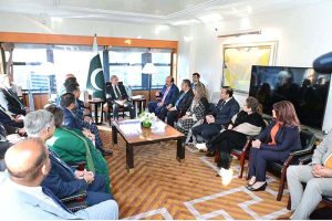 elegations of Pakistani Businessmen and Entrepreneurs called on Prime Minister Muhammad Shehbaz Sharif.