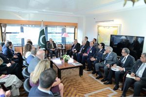 A delegation of Business Council for International Understanding (BCIU) and US-Pakistan Business Council called on Prime Minister Muhammad Shehbaz Sharif