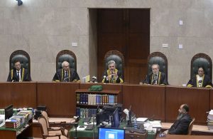 Hon'ble Chief Justice of Pakistan, Mr. Justice Yahya Afridi, addressing the full court reference on commencement of the new judicial year 2026-2027 at Supreme Court of Pakistan