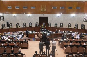 Hon'ble Chief Justice of Pakistan, Mr. Justice Yahya Afridi, addressing the full court reference on commencement of the new judicial year 2026-2027 at Supreme Court of Pakistan