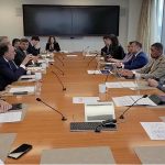 Federal Minister for Finance and Revenue, Senator Muhammad Aurangzeb, holding meetings during the J.P. Morgan Emerging and Frontier Markets Opportunities Conference in London