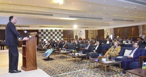 Federal Minister for Finance & Revenue, Senator Muhammad Aurangzeb, delivered a keynote address at the "Mobilizing Private Capital: National Strategic Dialogue on PPPs and Privatisation," organised by the Asian Development Bank, and highlighted Pakistan's economic transformation, structural reforms and the importance of private capital for investment-led growth and lasting economic stability.