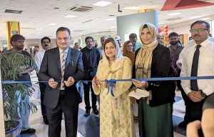 Parliamentary Secretary for Federal Education and Professional Training Ms. Farah Naz Akbar inaugurates the exhibition “Frames of Freedom,” celebrating Pakistan’s beauty, heritage, cultural diversity and national spirit, at the COMSATS Art Gallery.