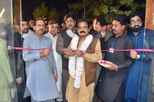 Advisor to the Prime Minister on Political and Public Affairs Senator Rana Sanaullah Khan inaugurates the newly constructed Rural Health Center at Chak No. 30-JB, Aminpur.