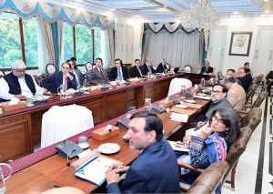 Prime Minister Muhammad Shehbaz Sharif chairs a meeting on improving the country's exports.