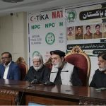 Chairman Senate Standing Committee on Defence Senator Talha Mahmood addresses a Defence Day ceremony organized by PFUJ Dastoor at the National Press Club