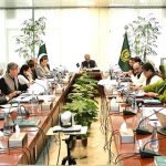 Federal Minister for Law & Justice Senator Azam Nazeer Tarar chairs a meeting of the Cabinet Committee for Disposal of Legislative Cases (CCLC). The meeting reviewed various legal and regulatory amendments and rules