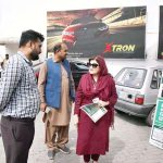 Parliamentary Secretary for National Heritage and Culture, Farah Naz Akbar visited various petrol pumps in Islamabad to review arrangements for the Rs. 500 special relief scheme announced by Prime Minister Muhammad Shehbaz Sharif