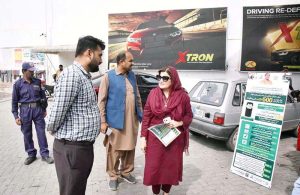 Parliamentary Secretary for National Heritage and Culture, Farah Naz Akbar visited various petrol pumps in Islamabad to review arrangements for the Rs. 500 special relief scheme announced by Prime Minister Muhammad Shehbaz Sharif