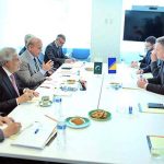 Prime Minister Muhammad Shehbaz Sharif meets Chairman of Bosnia and Herzegovina Presidency Dr. Denis Bećirović