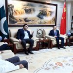 Minister of State/Special Assistant to the Prime Minister on Digital Media Fahd Haroon meets Acting Consul General of the People’s Republic of China in Karachi Feng Deheng at the Chinese Consulate General
