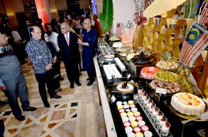 Malaysian High Commissioner Dato’ Mohammad Azhar Mazlan addresses the opening ceremony of the “Visit Malaysia 2026: Tourism and Gastronomy Festival,” organized in collaboration with Serena Hotels to mark Malaysia’s 69th National Day.