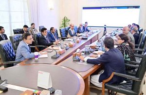 Federal Minister for Economic Affairs Ahad Cheema and Minister for Power Division Sardar Awais Leghari co-chair a meeting of the Committee Constituted vide PM Directive on Inefficiencies and Electricity Theft in DISCOS.